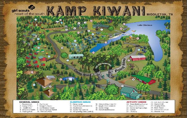 map of kamp kiwani